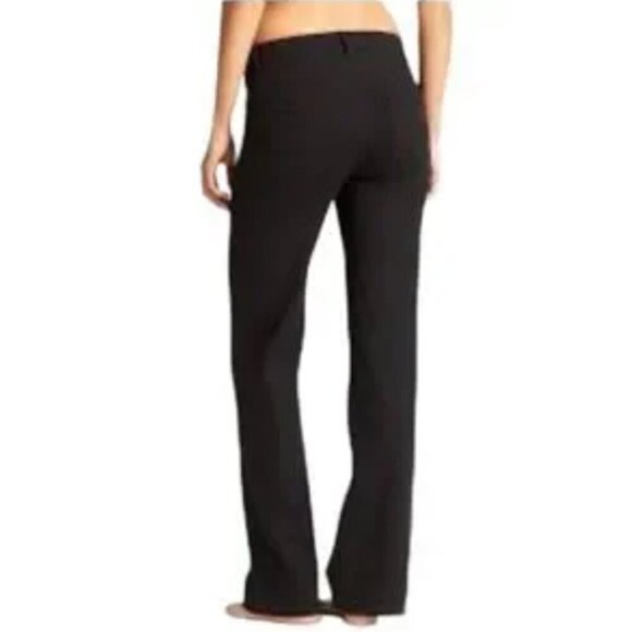 Athleta Black Ponte Wide Leg Pants (12P) - Picture 2 of 11